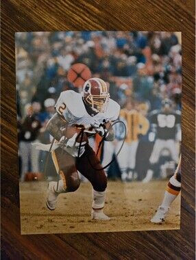 Ricky Ervins (1) Autographed Signed AUTO 8x10 Photo Washington Redskins